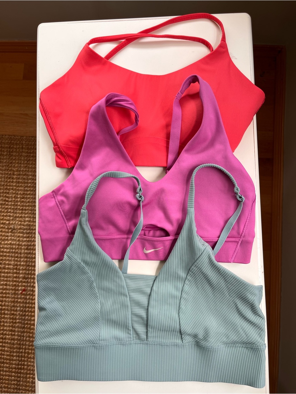 Three Women's Sports Bras - Nike, Calia and Old Navy